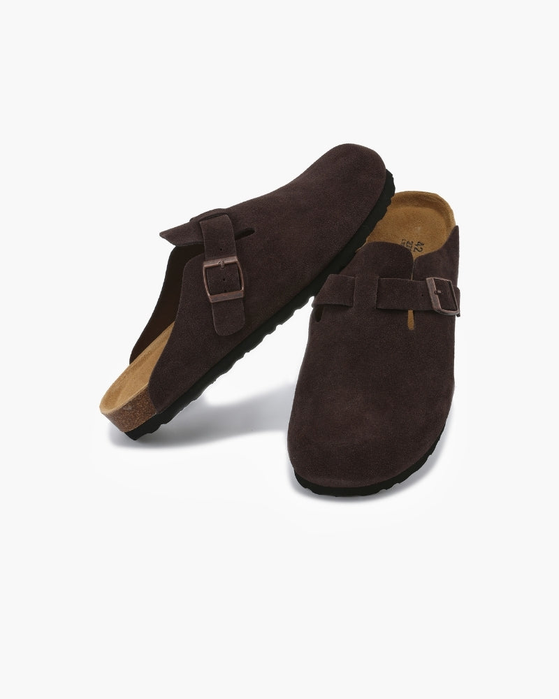 Clogs aus Wildleder