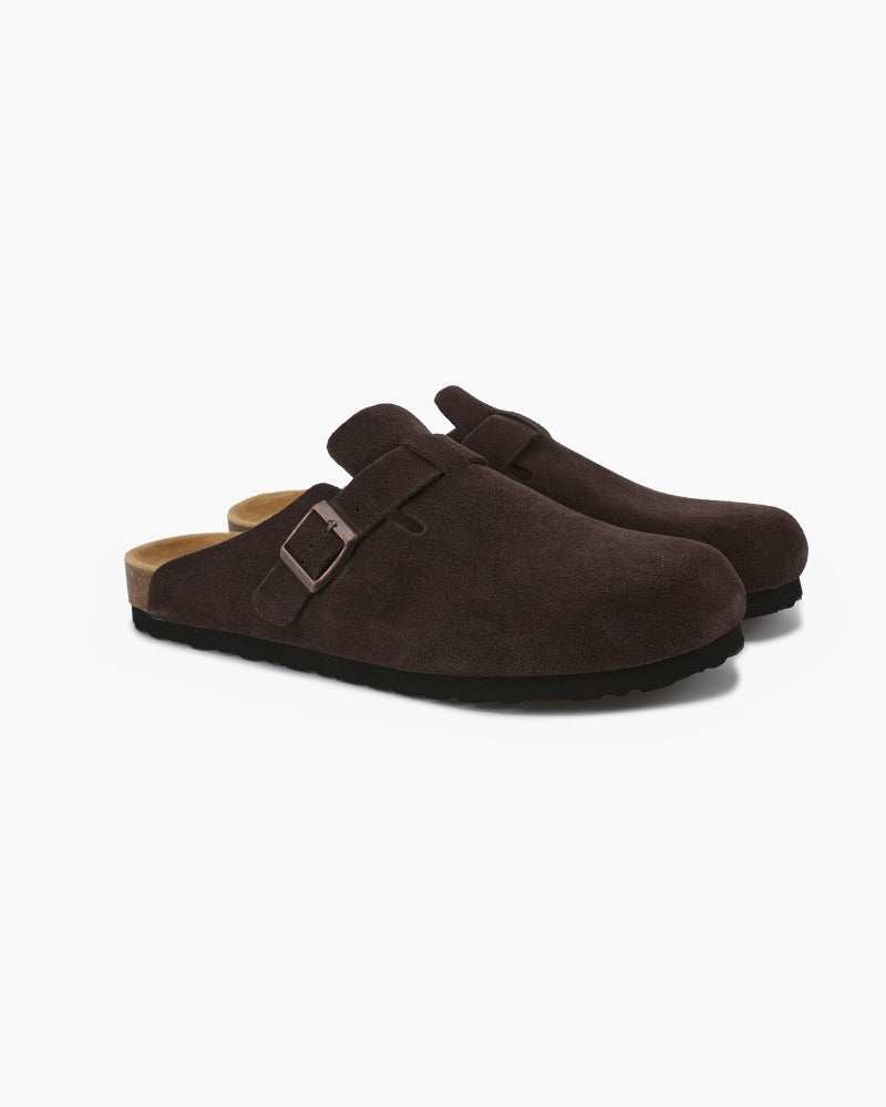 Clogs aus Wildleder