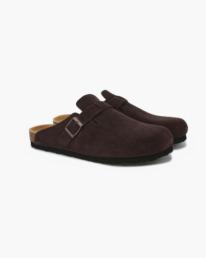 Clogs aus Wildleder