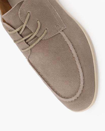 Premium-Wildlederschnürschuhe