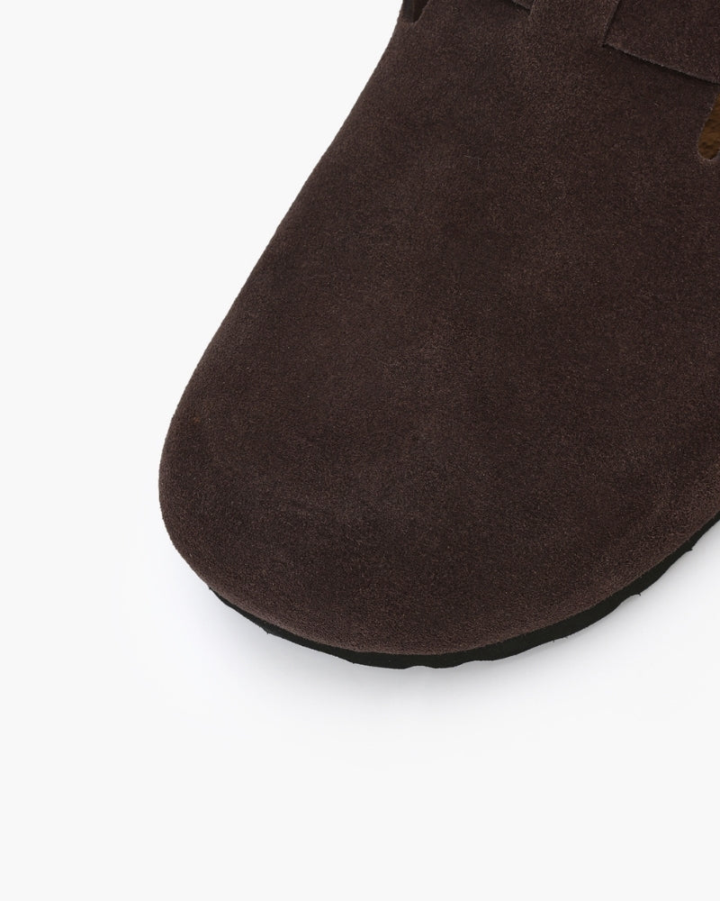 Clogs aus Wildleder