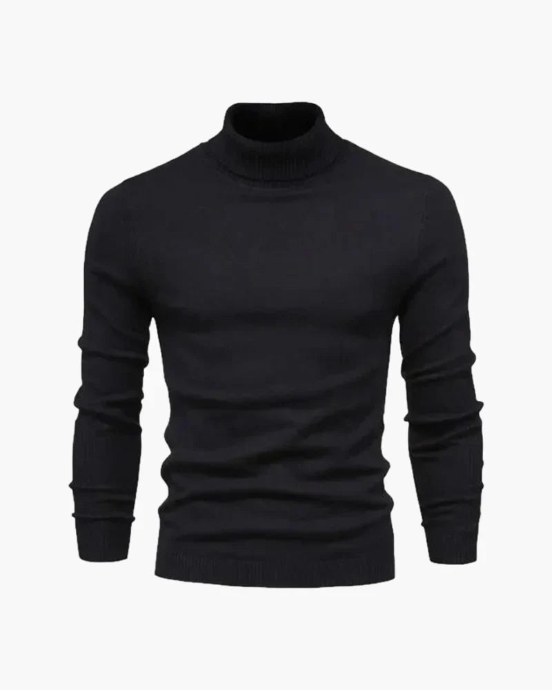 JANGSAN Rollkragenpullover aus Merinowolle