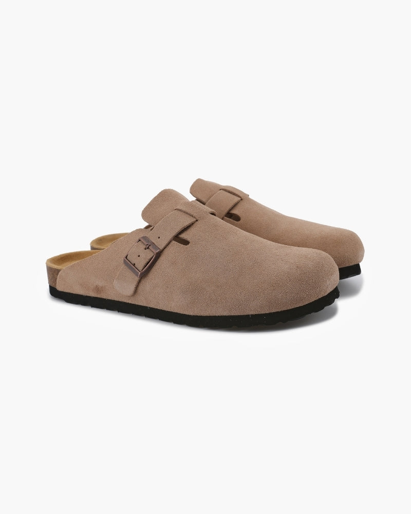 Clogs aus Wildleder
