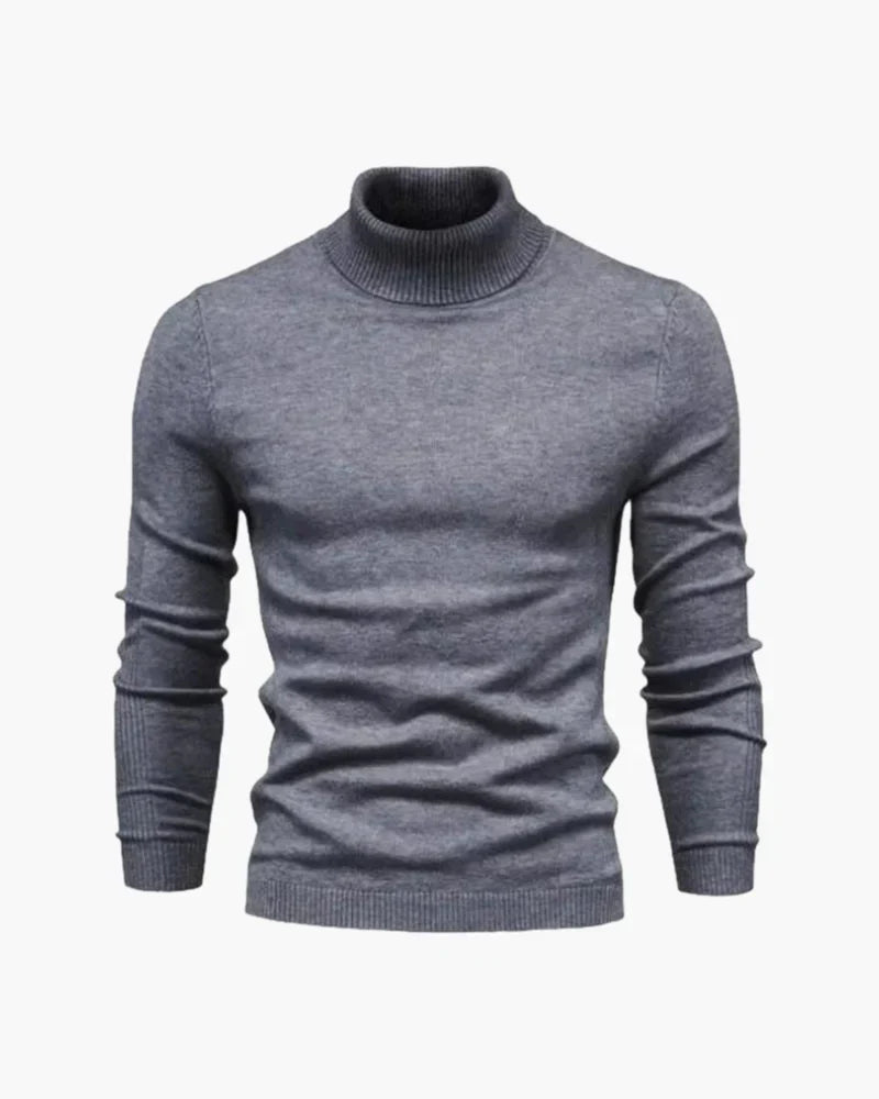 JANGSAN Rollkragenpullover aus Merinowolle