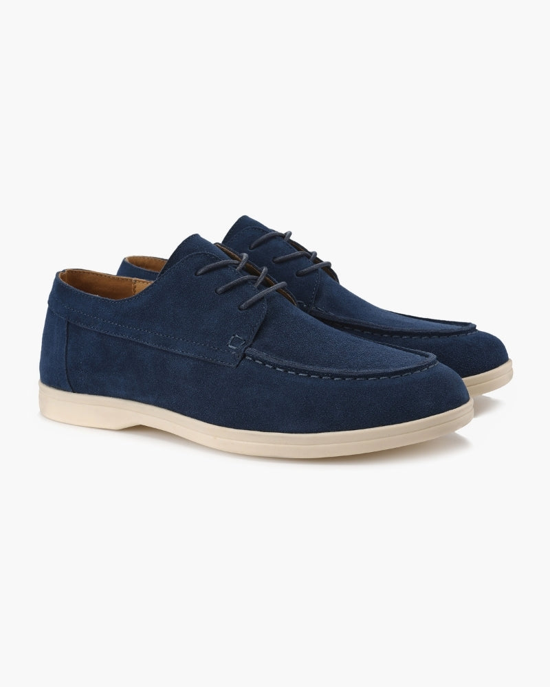 Premium-Wildlederschnürschuhe
