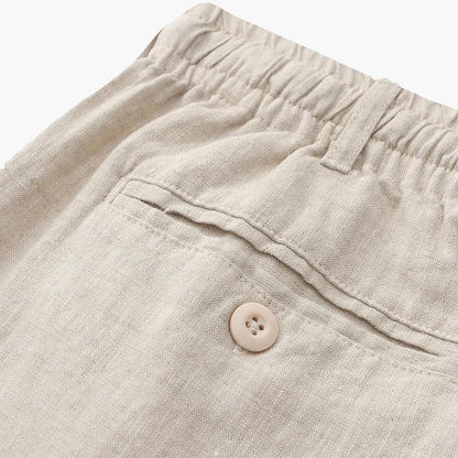 COMO Leinen-Shorts
