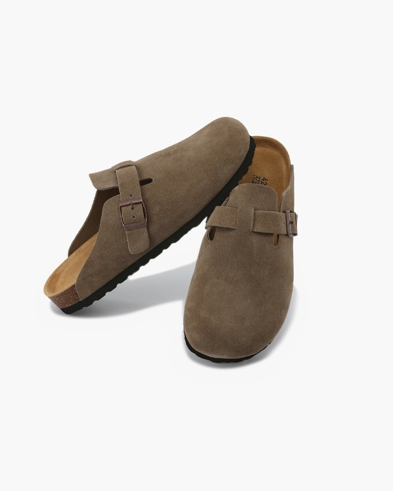 Clogs aus Wildleder