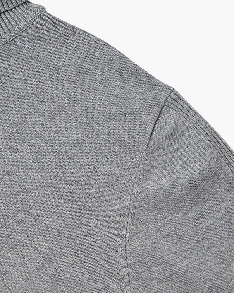 JANGSAN Rollkragenpullover aus Merinowolle