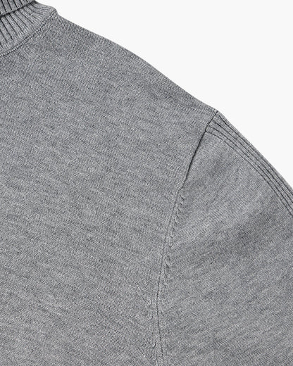 JANGSAN Rollkragenpullover aus Merinowolle