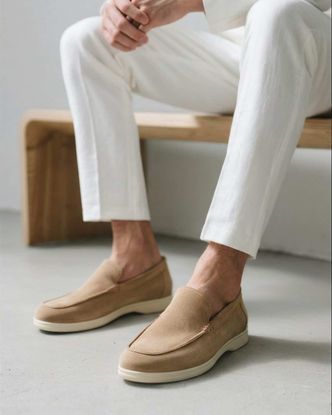 Wildleder-Loafer