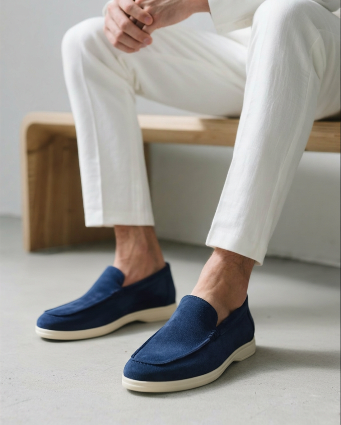 Wildleder-Loafer